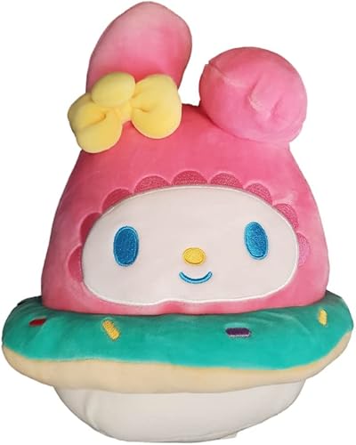 Squishmallow Hello Kitty My Melody de 8" con tubo de natación