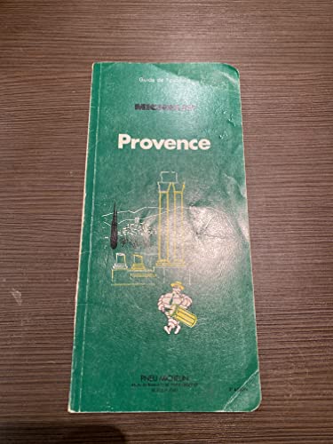 Michelin Green Guide to Provence [French] 206003633X Book Cover