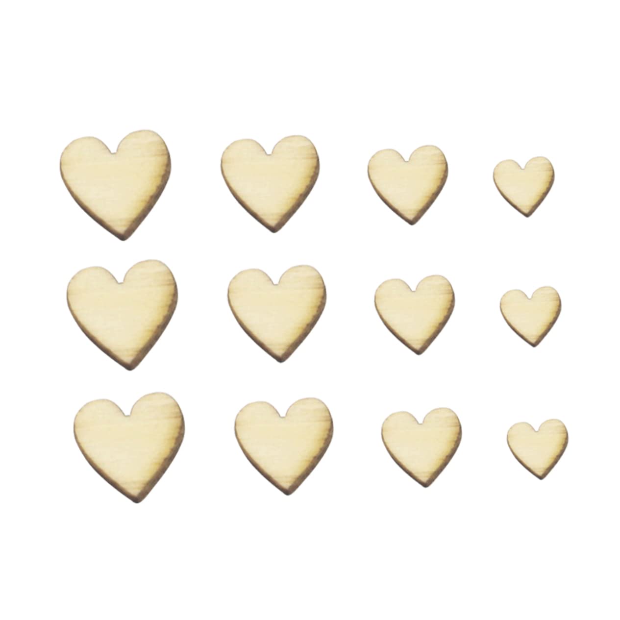 LABRIMP 1 Bag 100pcs Painting Tags Tag Lubricious Hanging Guestbook Valentines Ornaments Party Birthday Puzzle Wooden Discs Cutouts Craft Wall Decor Slices Slice/Bag of DIY Blank Home