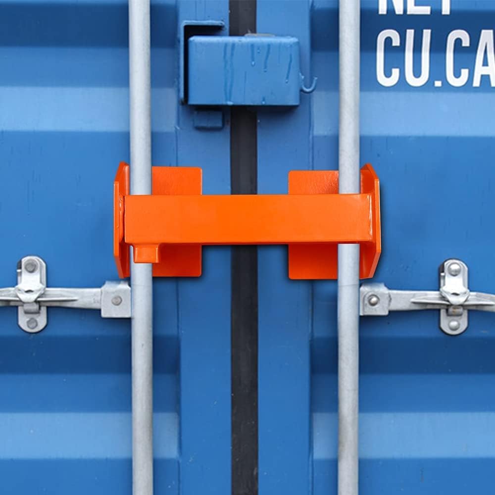Shipping Container Lock, Heavy Duty Equipment Lock Cargo Door Lock Adjustable Max Length 20.5”, High Security Trailer Lock for Trucks and Containers