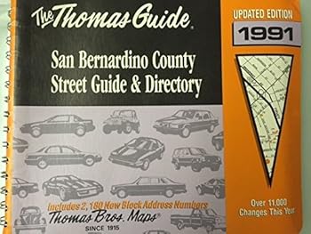Unbound San Bernardino County street guide & directory Book