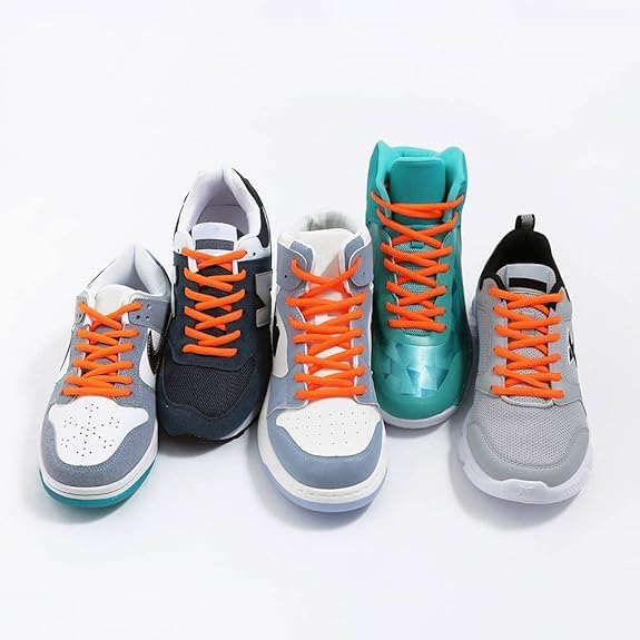 Image of WISDOM Round Oval Shoe Athletic Shoe Laces for Sport /Running Shoes