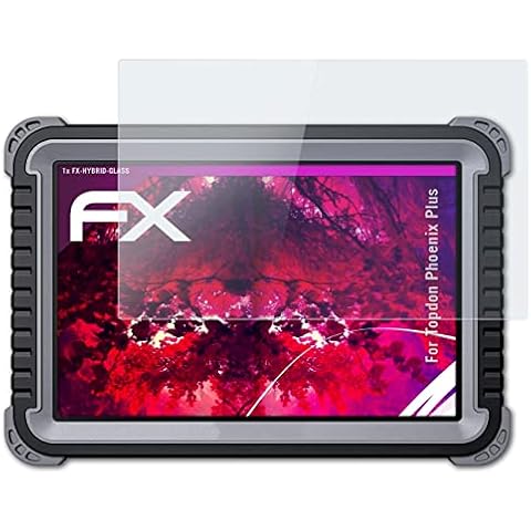 atFolix Glasfolie kompatibel mit Topdon Phoenix Plus Panzerfolie Cover