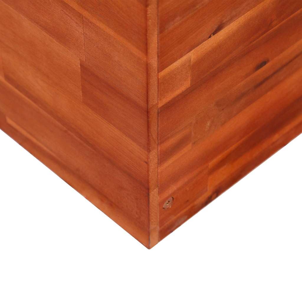 Möbel Garten Hochbeet Akazienholz 200x50x50cm