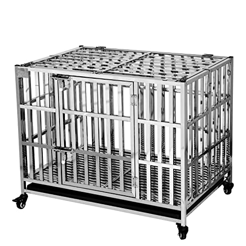 The Stainless Steel Dog Crate 7 RyBuy 37