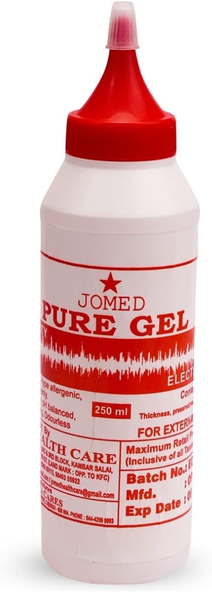 - Electrode Gel 250ml for USG,ECG and EEG, pack of 3