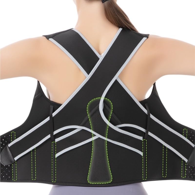 Back Shoulder Correction Belt Breathable Posture for Both Men Women