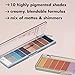 e.l.f. Perfect 10 Eyeshadow Palette, Ten Ultra-pigmented Blue & Purple Metallic Shades, Blendable Formula, Vegan & Cruelty-Free, Intergalactic