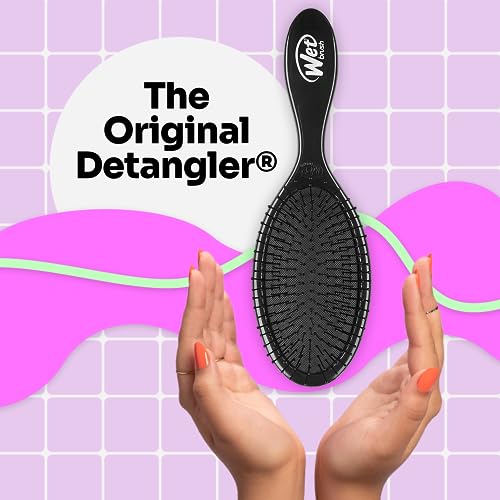Wet Brush I0110906 Original Detangler Hair Brush: Classic Black thumb #3