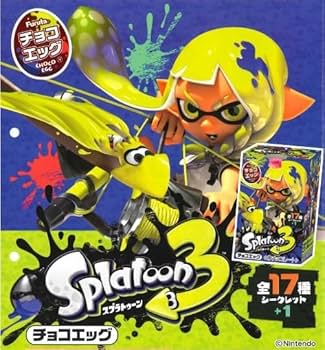 Amazon.co.jp: フルタ製菓 チョコエッグ スプラトゥーン3 10個入