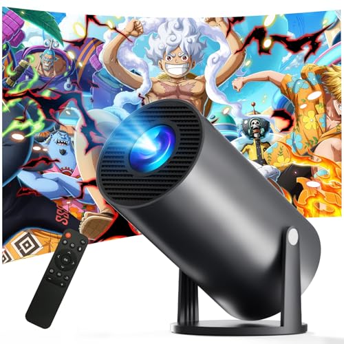 EXTEDRG プロジェクター 家庭用【2025新登場!270°回転・Android TV搭載・4K対応・18000LM】プロジェクター 小型 高輝度 天井投影 Wi-Fi6 Bluetooth5.4 HiFiスピーカー スタンド一体型 リアル1080P 短距離投影 自動台形補正 大画面 projectorスマホ/パソコン/PS機/DVD対応 ぷろじえくたー 家庭用 小型 プレゼント日本語取扱