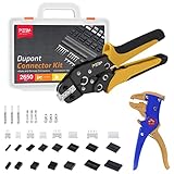 【Kits de conectores de calidad y especificaciones múltiples】 La carcasa del conector utiliza plásticos aislantes, los conectores macho / hembra adoptan un revestimiento de níquel de cobre de alta calidad con alta seguridad de cableado.Incluye 15 tipos de conectores dupont de paso de 2,54 mm y 10 tipos de conectores JST-XH de paso de 2,54 mm, que cumplirán sus diversas necesidades.