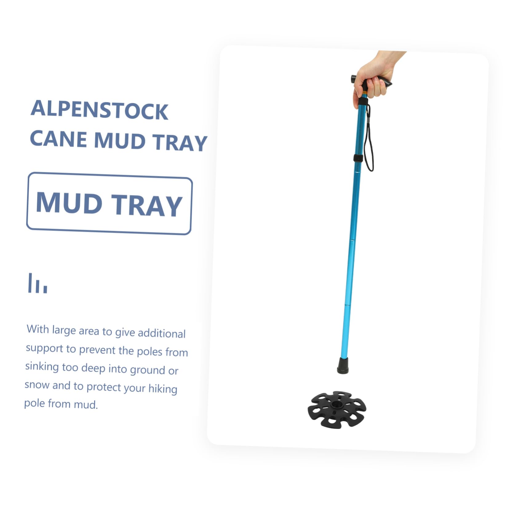 YARNOW Kit D'accessoires pour Bâtons d'alpinisme 4 Pièces Remplacement De Pointe De De Marche pour La Randonnée Et Le Trekking