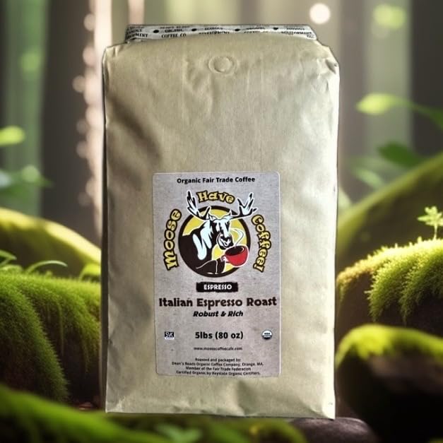 Miniatura 3 de MOOSE HAVE COFFEE! CAFÉ ORGÁNICO DE GRANJAS ENTERAS  CAFÉ ITALIANO ESPRESSO ASADO-ESP2