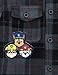 Paw Patrol Toddler Boys Flannel Shacket Plaid Dark Gray/Red 2T