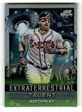 2024 Topps Chrome Cosmic Extraterrestrial Talent #ET-20 Austin Riley Atlanta Braves MLB Baseball Trading Card