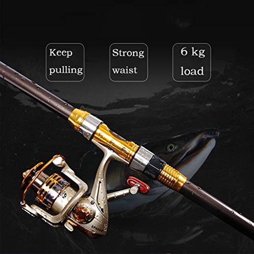 WENMENG2021 Teleskop-Angelruten Angel Sea Rod Set Sea Rod-Rod-Angelrute Sea Fishing Rod Super Hard Long Shot Rod Angeln… – Bild 5