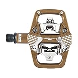 ENDURO RIDING: Die X-TRACK En-Rage Plus LOOK Pedale, SPD-kompatibel mit einer 664mm² Plattform. Seitliche Auflagen führen den Fuß für ein schnelles und sicheres Ein- und Ausklicken. Optimaler Halt.