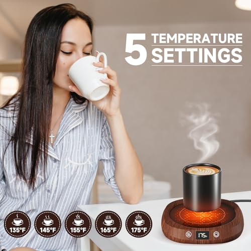 5-Temp Coffee Mug Warmer with Timer