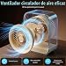 Imagen de Anluomafuy Ventilador Portátil Recargable 2400mAh
