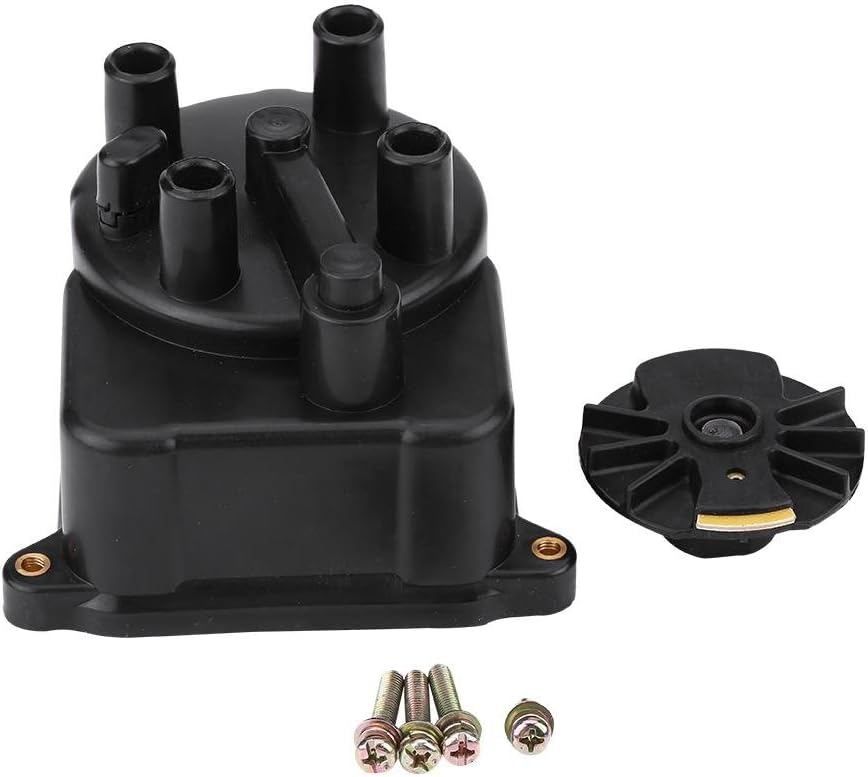 Distributor Cap, Car Auto Distributor Cap & Distributor Rotor Ignition Kit for 92-00 30102 P54 006