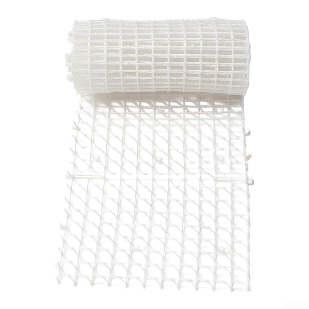 Canalón Malla para fina para Tejado Lluvia Canalón Malla para(white)