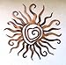 kh Teile Wanddeko Sonne Spirale Wandbild Innen Außen Garten Geschenk Idee Wandschmuck Wand Deko 3D Echt Holz
