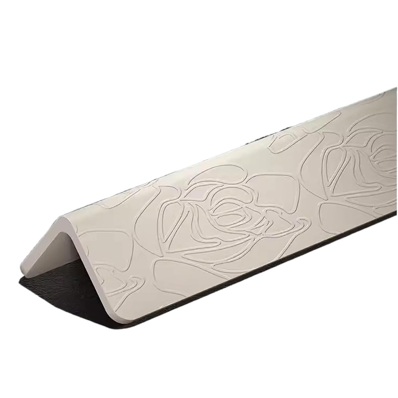 L Molding Corner Guards, PVC Corner Protector 89 Deg Long Lasting Multicolor Multiple Sizes(Beige,4x240cm/1.6x94in)