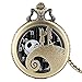 Produktbild Herren Taschenuhr, Kürbiskönig Santa Skull Retro-Taschenuhr, ein Weihnachtsgeschenk