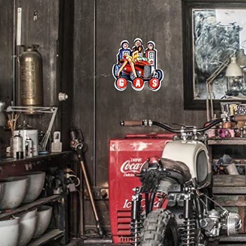 Plaque Métallique Vintage Route 66 - A3 (40x28 Cm) - Décoration Murale Garage, Atelier, Bar - Cadeau Original