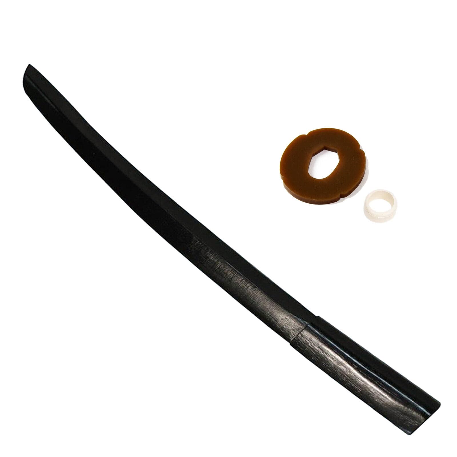 Shoto de madera negra Suburito, Bokuto - Entrenamiento para Aikido, Iaido, Kobudo, Kendo.