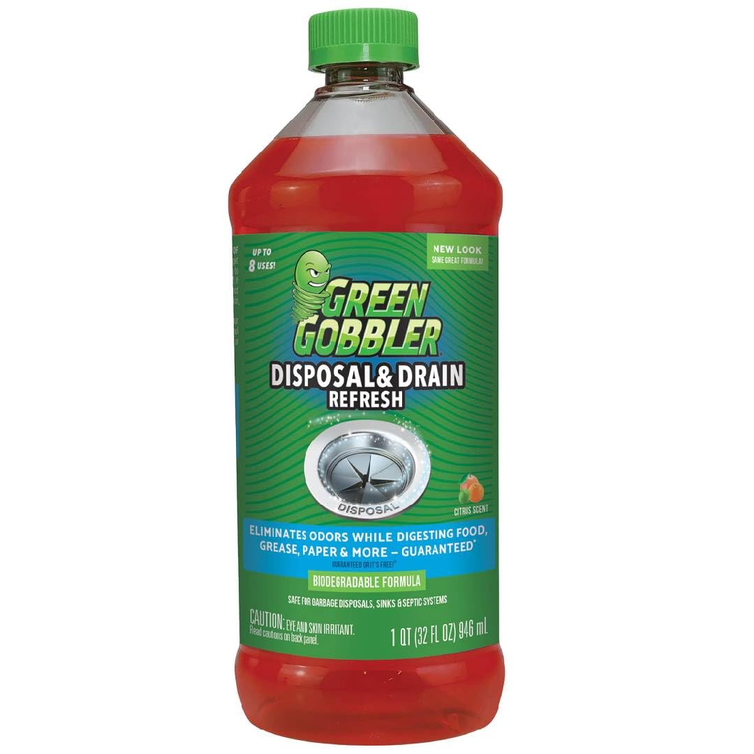 Green Gobbler | Garbage Disposal Drain Cleaner | Odor Eliminator