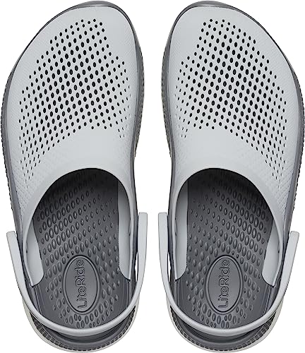 Image of Crocs Unisex Adult Light Grey Slate Grey LiteRide 360 Clog J 206708-0DT-M7W9