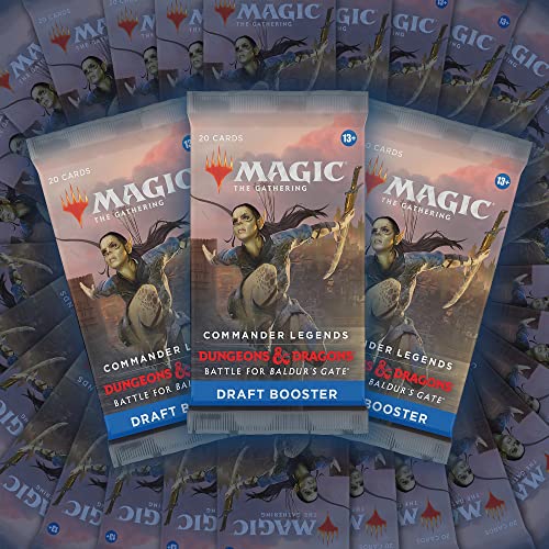 Image of Magic: The Gathering Commander Legends: Battle for Baldur's Gate Draft Booster Box | 24 Packs (480 Magic Cards)