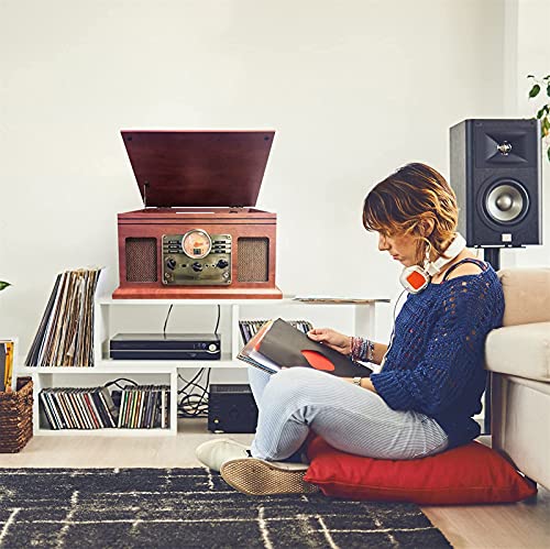 ZEDARO Tourne-Disque, Tourne-Disque, Platine Vinyle avec Haut-parleurs USB Lecture MP3 Bluetooth Radio FM Lecteur CD et… - Les Beatles, Paul McCartney, John Lennon, RIngo Starr, George Harrison ZEDARO Tourne-Disque, Tourne-Disque, Platine Vinyle avec Haut-parleurs USB Lecture MP3 Bluetooth Radio FM Lecteur CD et… – Image 8