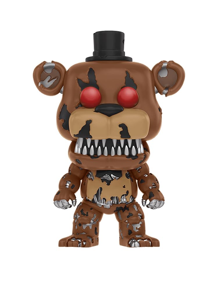 Funko Pop! FNAF: Five Nights at Freddy's - Nightmare Freddy Vinyl Figure | Sammlerstücke mit Box-Schutz