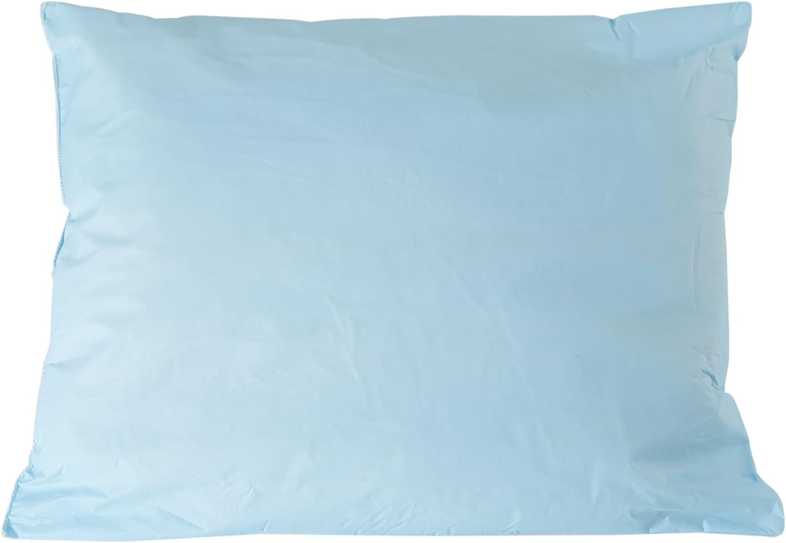 McKessonMedical Pillow [1 Count] Limited Reusable Hospital Bed Pillows, Fluid Moisture and Stain-Resistant, Blue, 20 in x 26 in