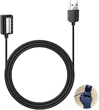 1pcs USB Charger Compatible with Suunto Spartan Ultra HR, Spartan Sport Wrist HR, Suunto 9, Suunto D5, Suunto EON Core - 100cm Charging Cable - Essential Accessories for Intelige Watches