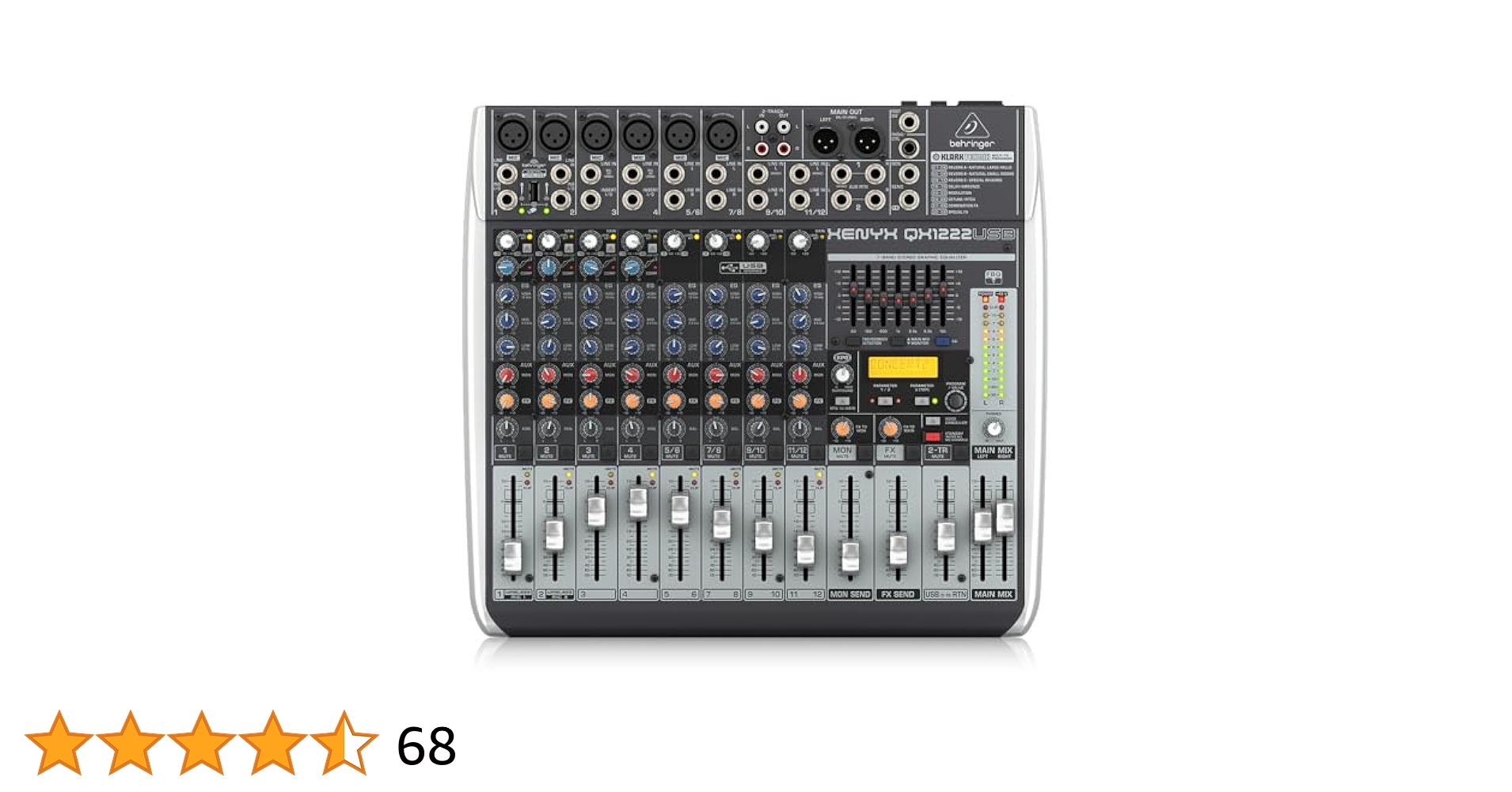 配信機器・PA機器・レコーディング機器 Behringer Xenyx QX1222USB X1222USB XENYX - 製品一覧 - ベリンガー公式ホームページ