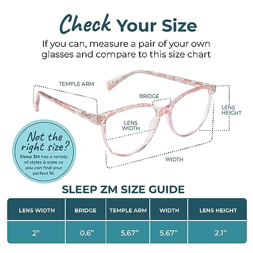 Image of Sleep ZM Blue Light Blocking & Light Sensitivity Glasses - 14 Lens Types for Comfort, Relaxation, Sleep & Relief