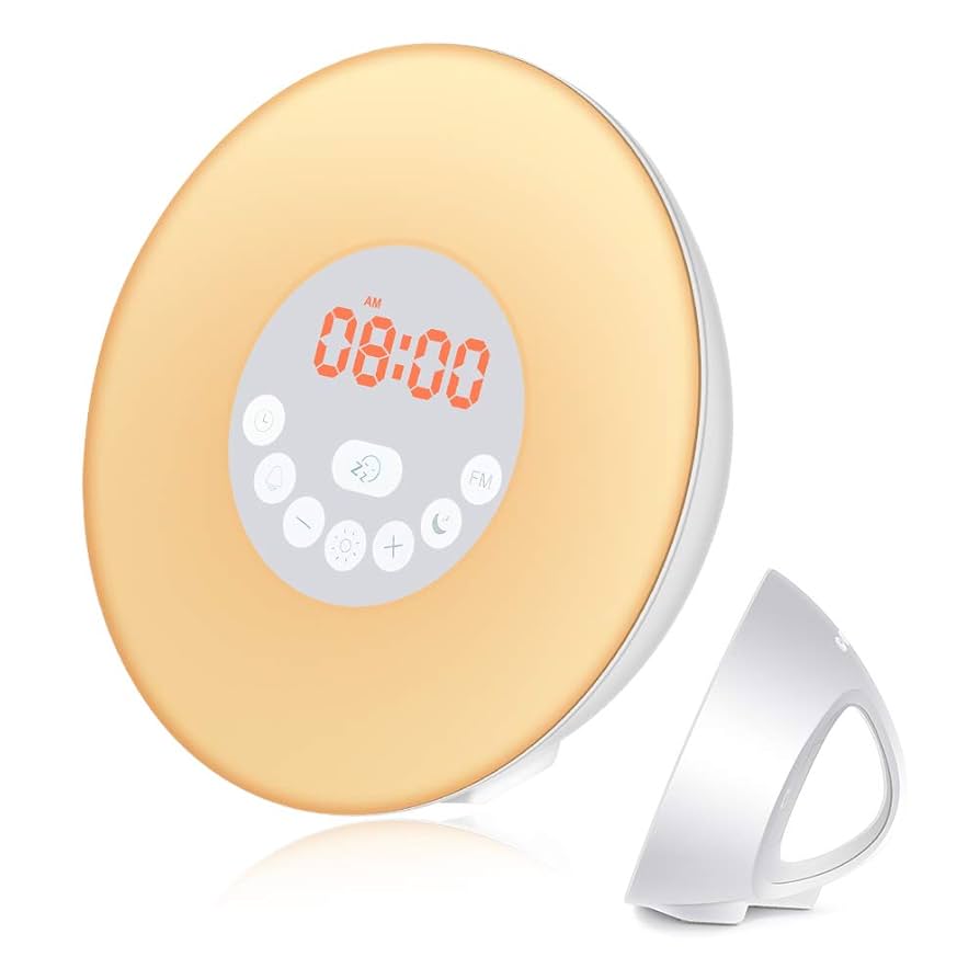 光目覚まし時計 ウェイクアップライト 楽天市場】【在庫処分】ウェイクアップライト 目覚ましライト