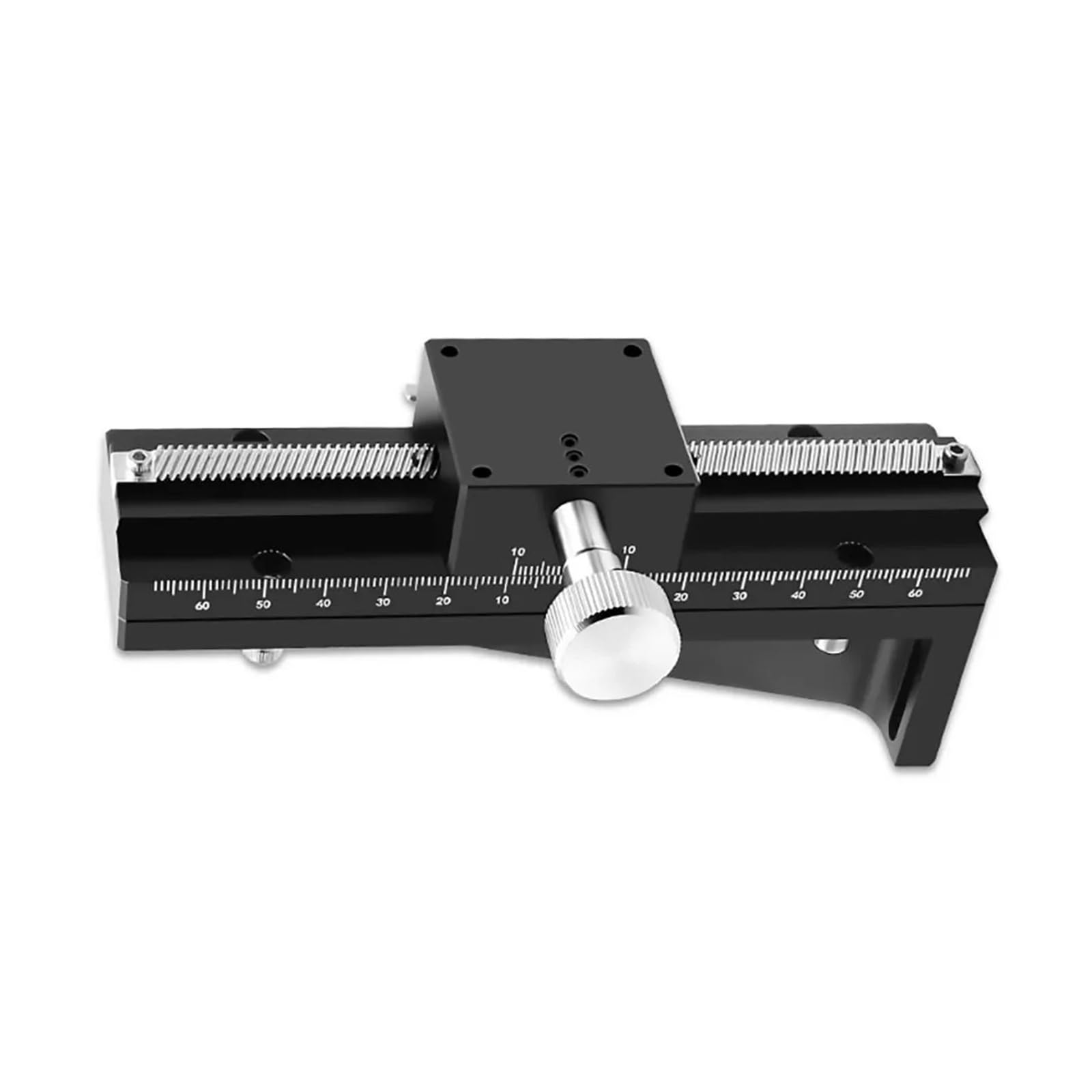 Tavola di posizionamento rotante motorizzata Z LWZ40 L=100-500mm Scanalatura a coda di rondine Lineare Corsa lunga Tavolo scorrevole di regolazione fine Piattaforma di rifinitura a spostamento manua