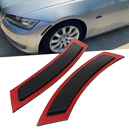 Image of Left & Right Front Side Marke Fender Bumper Reflector for E92 E93 3 Series 2Door 2007-2013 (Smoke)