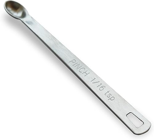 Miniatura 29 de 1 pieza 1/64 Cucharadita (1/64cucharadita, 0.08ml, Gota) Cuchara de Medición Única Pequeña, Pequeñas Cucharas de Medición Individuales de Acero