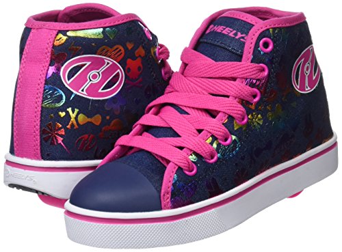 Heelys Veloz, Scarpe da Ginnastica Bambina, Blu