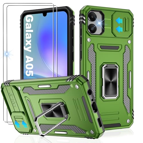 Coque Samsung A05 verte idéale pour vos sorties et vidéos mains libres