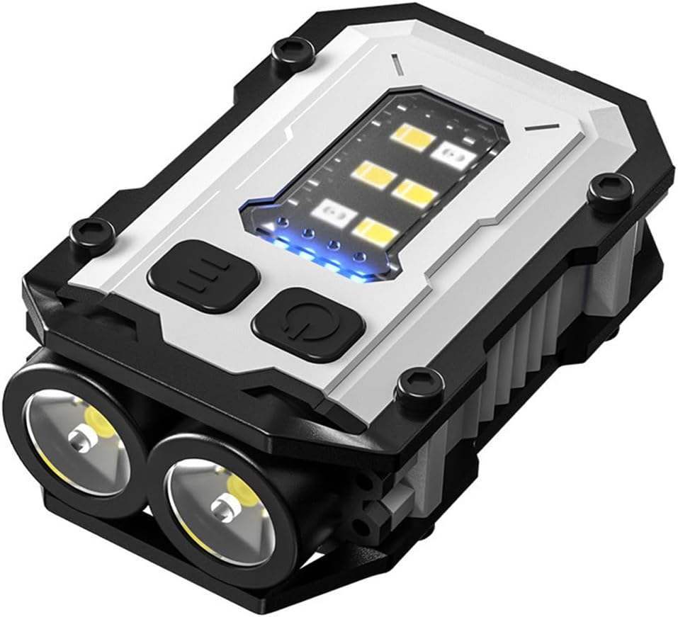 Smart Rechargeable Keychain Flashlights with Lanyards for Hands-Free Use