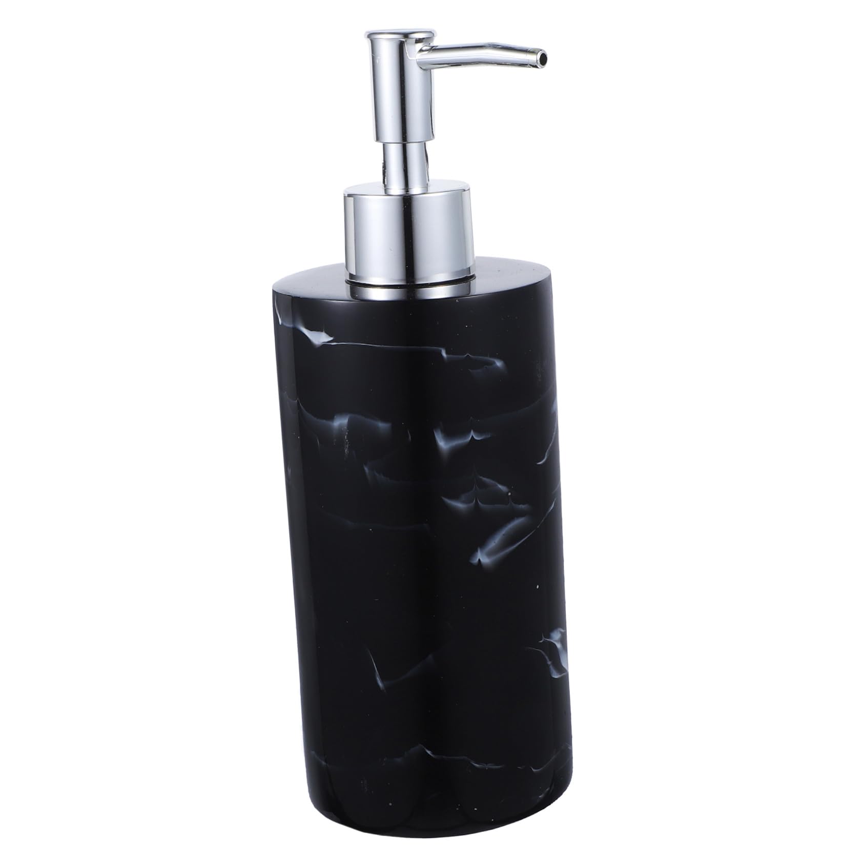 VALICLUD 350ml Schwarze Pressflasche aus Kunstharz für Shampoo und Duschgel mit Innovativem Design und Abfallvermeidung für Badezimmer zu Hause und Hotel Zufällige Farbe