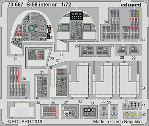 Photogravure Eduard EDP73667 avec pièces coloris assortis ultra détaillées