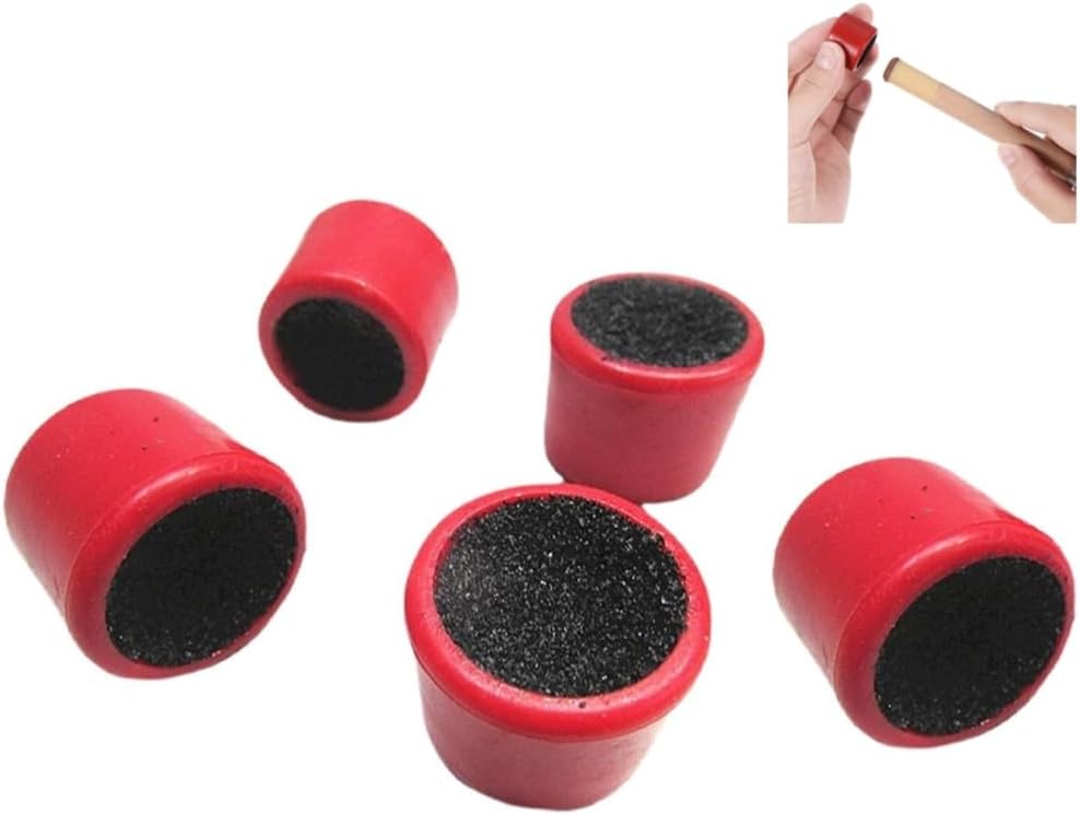 ANXIAONIUAT 5 Pcs Snooker Cue Tip Shapers Mini Snooker Cue